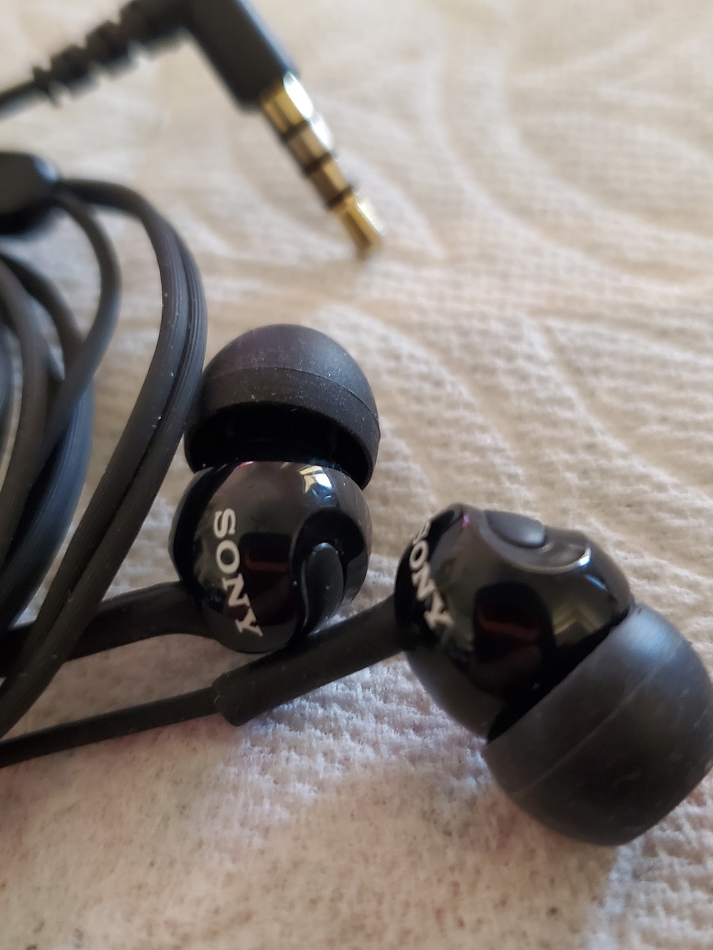 Sony Black Wired In-Ear Earbuds with 3.5mm Plug